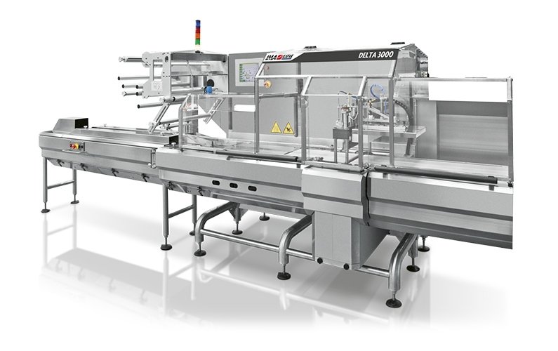 Ima Ilapak Delta 3000 horizontal flow wrap form fill and seal flow wrapper packaging machine for bakery